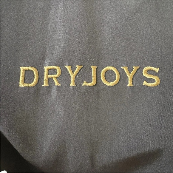 FootJoy Dry Joy Mens Black Golf Jacket Zip Off Sleeves Size Large - Picture 5 of 8